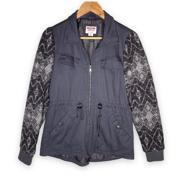 Mossimo Supply Co. Jackets & Blazers - Mossimo Aztec Boho Utility Jacket